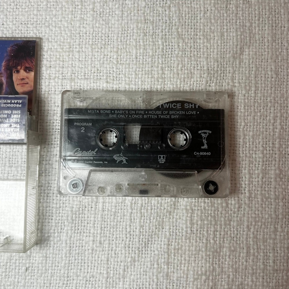 Vtg Capitol Records 1989 Cassette Tape Great White Twice Shy Original Untested - Picture 6 of 6